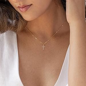  cross necklace for girls