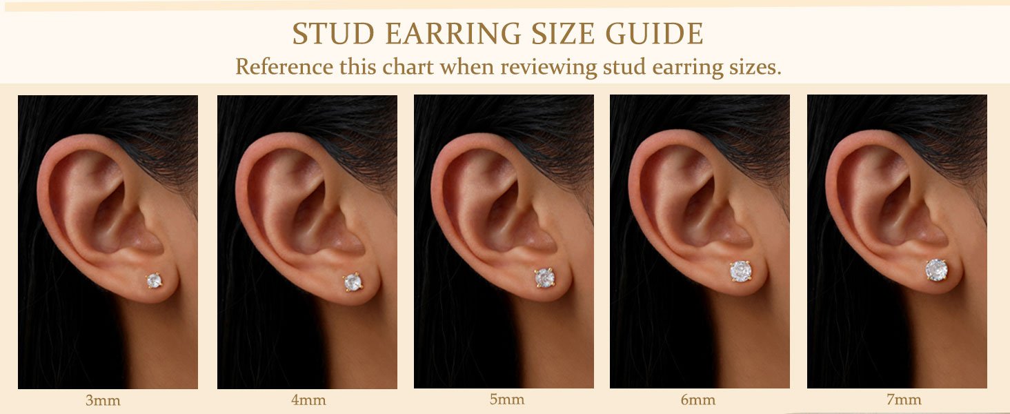 stud earrings for women