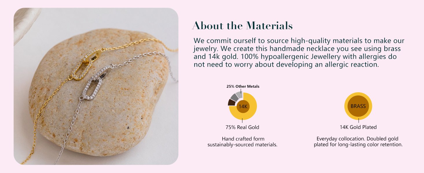 gold plated necklace