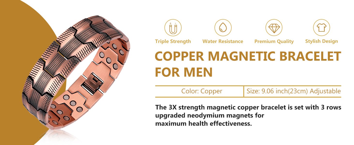 copper bracelet for men