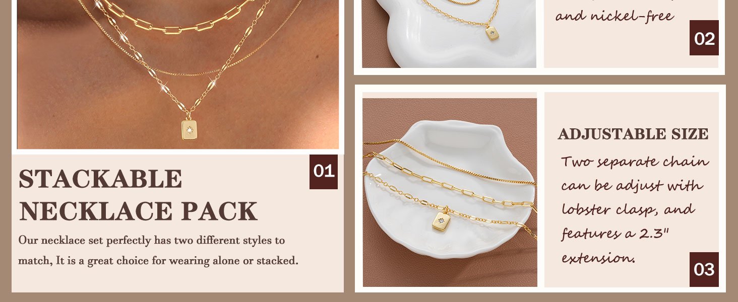 gold necklace for women