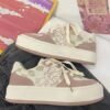 Casual Canvas Contrast Color Pink Sports Sneakers