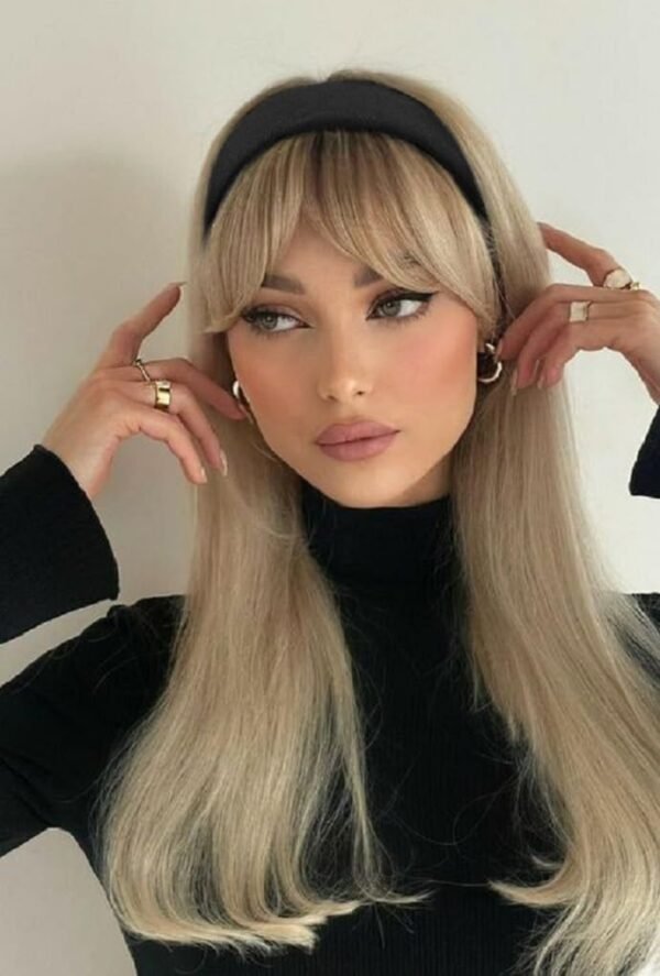 Headbands for Women Non Slip Trendy Headbands for Women’s Hair 1 inch Wide Cute Headband for Girls, Fall Head Bands Elastic Hair Bands for Womens Fashion Accessories for Women 4PCS