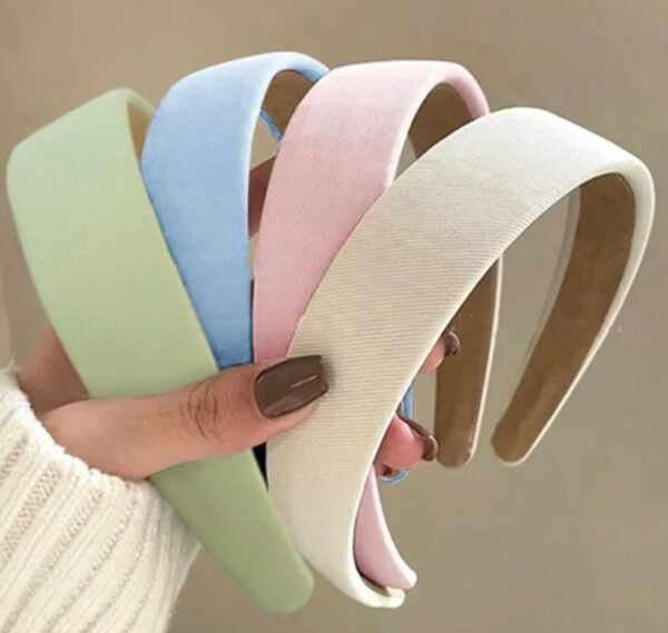 Headbands for Women Non Slip Trendy Headbands for Women’s Hair 1 inch Wide Cute Headband for Girls, Fall Head Bands Elastic Hair Bands for Womens Fashion Accessories for Women 4PCS