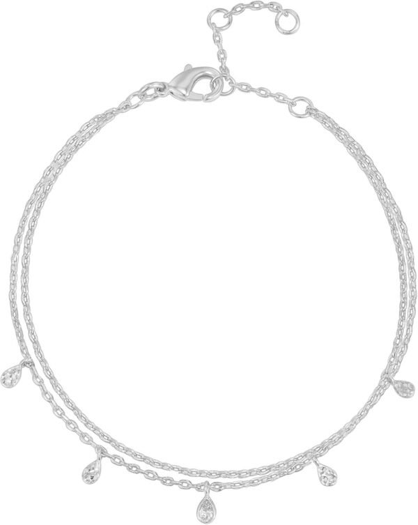 14K Gold Plated Beaded Bracelet for Women | Stackable Gold Bead Bracelet | Adjustable Dainty Gold Jewelry