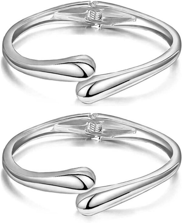 Gold Bangle Bracelets for Women Teens Trendy Chunky Adjustable Twist Cuff Bracelet Jewelry Gifts