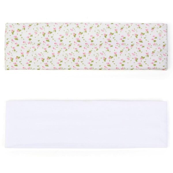Fashion Women's Headbands for Short Hair Non Slip Elastic Floral Hairbands, Soft Fabric 2 Inches Thick Stripe Head Bands for Girls, Valentine's Day Heart Headbands
