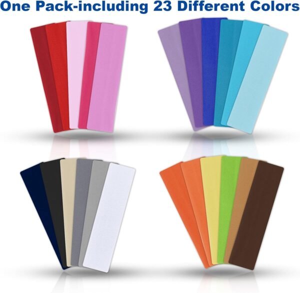 23 Pack Headbands for Women, Include Black, White, Pink, Red Headband