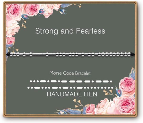 Morse Code Bracelets for Women, Funny Birthday Gifts, Best Friend Friendship Gifts