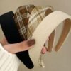 Headbands for Women Non Slip Trendy Headbands for Women’s Hair 1 inch Wide Cute Headband for Girls, Fall Head Bands Elastic Hair Bands for Womens Fashion Accessories for Women 4PCS