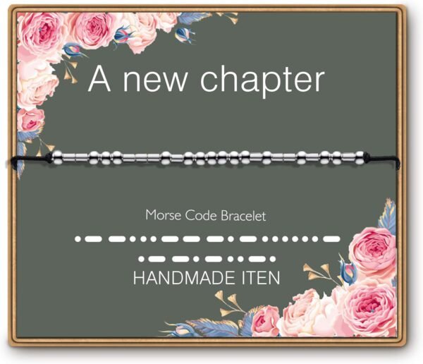 Morse Code Bracelets for Women, Funny Birthday Gifts, Best Friend Friendship Gifts