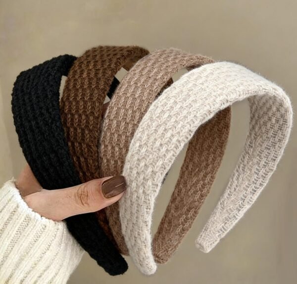 Headbands for Women Non Slip Trendy Headbands for Women’s Hair 1 inch Wide Cute Headband for Girls, Fall Head Bands Elastic Hair Bands for Womens Fashion Accessories for Women 4PCS