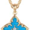 Gold Clover Necklace for Women Dainty 14K Gold Plated CZ Pendant Necklace Adjustable Chain Choker Charm Colorful Clover Pendant Lucky Necklaces for Women Jewelry
