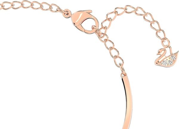 Infinity Heart Jewelry Collection, Necklaces and Bracelets, Rose Gold & Rhodium Tone Finish, Clear Crystals