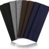 8PCS Summer-Exclusive Non Slip Sports Elastic Soft Running Fashion Headbands Absorb Sweat for Women & Men Working Out, Travel