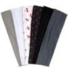 Fashion Women's Headbands for Short Hair Non Slip Elastic Floral Hairbands, Soft Fabric 2 Inches Thick Stripe Head Bands for Girls, Valentine's Day Heart Headbands