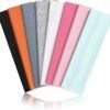 8PCS Summer-Exclusive Non Slip Sports Elastic Soft Running Fashion Headbands Absorb Sweat for Women & Men Working Out, Travel