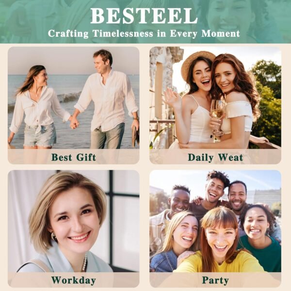 13 Pairs Small Stud Hoop Earrings Set for Women Hypoallergenic Gold Plated Huggie Hoops Pearl Dainty Lightweight Earrings for Gift