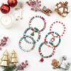 Stocking Stuffers - 6 Pack Bracelets for Teens Women| Christmas Gifts for Women Men Adults - Christmas Decorations Accessories Shirts Outfits | Xmas Sweater Dresses for Girls 2025