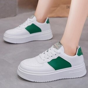 Trending Casual Women Chunky White Sneakers