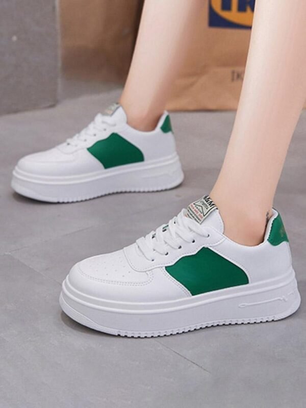 Trending Casual Women Chunky White Sneakers