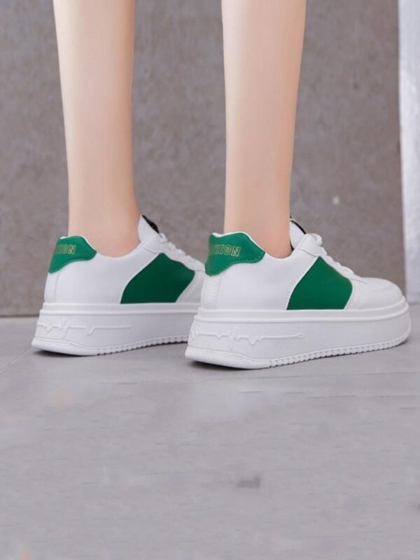 Trending Casual Women Chunky White Sneakers