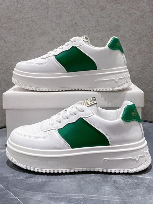 Trending Casual Women Chunky White Sneakers