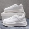 Trending Casual Women Chunky White Sneakers