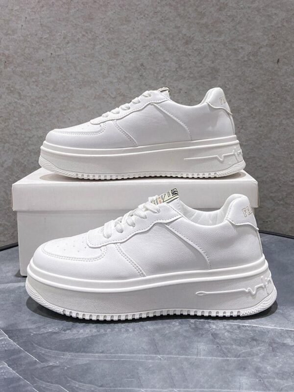 Trending Casual Women Chunky White Sneakers
