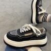 Casual Houndstooth Sports Women Sneakers