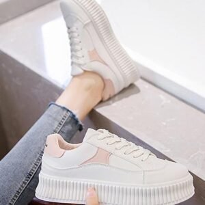 Casual Sports Contrast Color Sneakers For Women