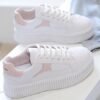 Casual Sports Contrast Color Sneakers For Women