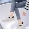 Casual Sports Contrast Color Sneakers For Women