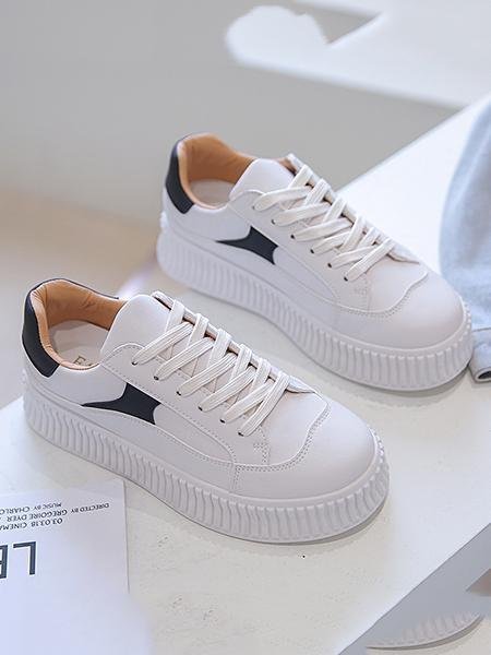 Casual Sports Contrast Color Sneakers For Women