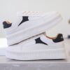 Casual Sports Contrast Color Sneakers For Women