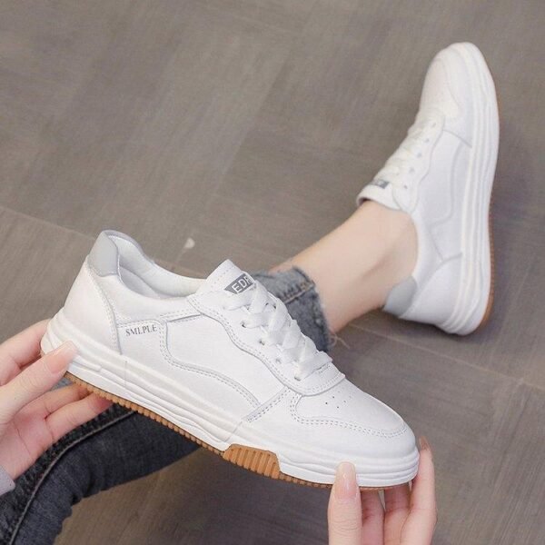 Leisure Cozy Round Toe Sneakers Shoes For Womens