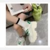 Sporty Round Toe Height Increasing Sneakers