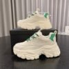 Sporty Round Toe Height Increasing Sneakers