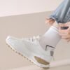 Retro Street Patch Work Platform Forrest Sneaker