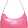 51A49X54rFL._AC_SL1200 Shoulder Bags for Women, Cute Hobo Tote Handbag Mini Clutch Purse with Zipper Closure