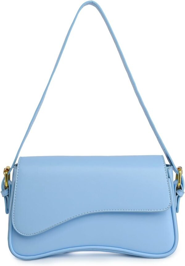 PU Leather Tote Bag for Women with 2 Removable Straps and Zipper Closure