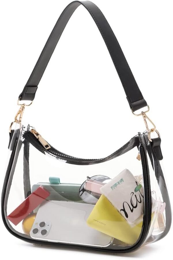 51hZxag8ayL._AC_SL1000 Shoulder Bags for Women, Cute Hobo Tote Handbag Mini Clutch Purse with Zipper Closure