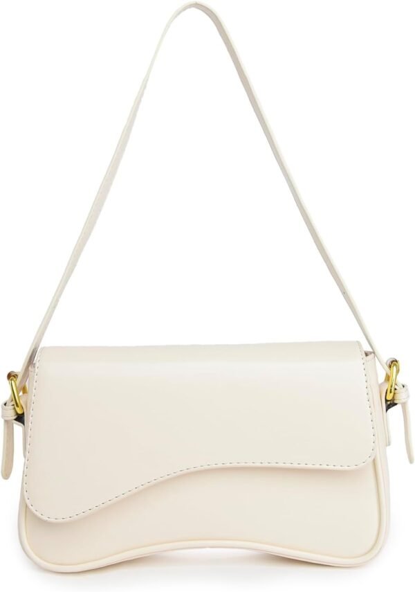 PU Leather Tote Bag for Women with 2 Removable Straps and Zipper Closure