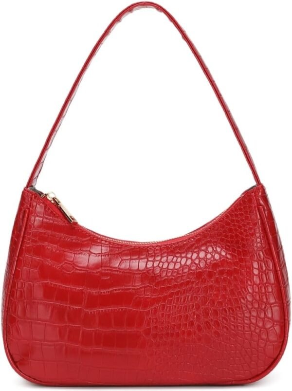 61jTr57inOL._AC_SL1200 Shoulder Bags for Women, Cute Hobo Tote Handbag Mini Clutch Purse with Zipper Closure