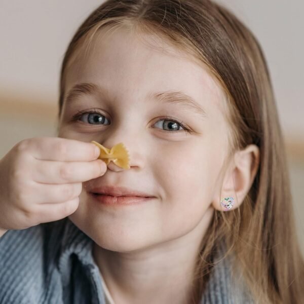 Sloth/Panda/Koala/Cat Stud Earrings for Girls Women 925 Sterling Silver Colorful Animal Heart Earring Studs for Sensitive Ears Sloth Jewelry Gifts.