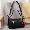 71F67I5PmXL._AC_SL1500 Shoulder Bags for Women, Retro Vegan Leather Classic Tote HandBags Purse with Zipper Closure