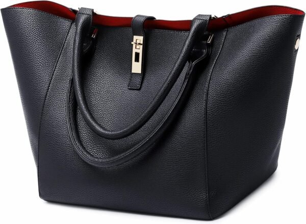 819kyeLWplL._AC_SL1500 Large Work Tote Bag for Women Designer Purses and Handbags Big Bucket bags Ladies Travel Crossbody Purse